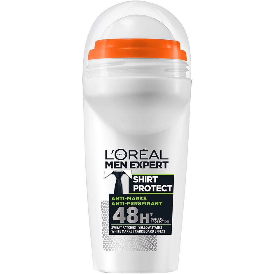 50ml, L'Oréal Paris Men Expert Deo Shirt Protect Roll-On Deodorant