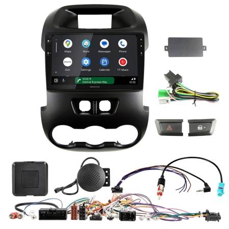 Kenwood DMX80AXS bilstereopakke til Ford Ranger 2012-2016, svart