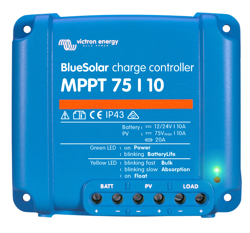 10AVictron Energy BlueSolar laderegulator MPPT 75/10