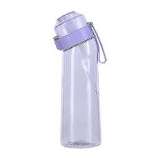 Smaksatt vattenflaska med 7 smakpods Air Water Up flaska Frostad svart 650ml Air Starter Up Set Vattenkopp för camping Sport Lavend Lavender Only water bottle