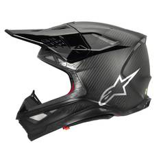 Crosshjälm Alpinestars Hjälm S-M10 2206 Fame Svart Carbon