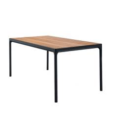 HOUE Four spisebord - 210x90 - sort - bambus
