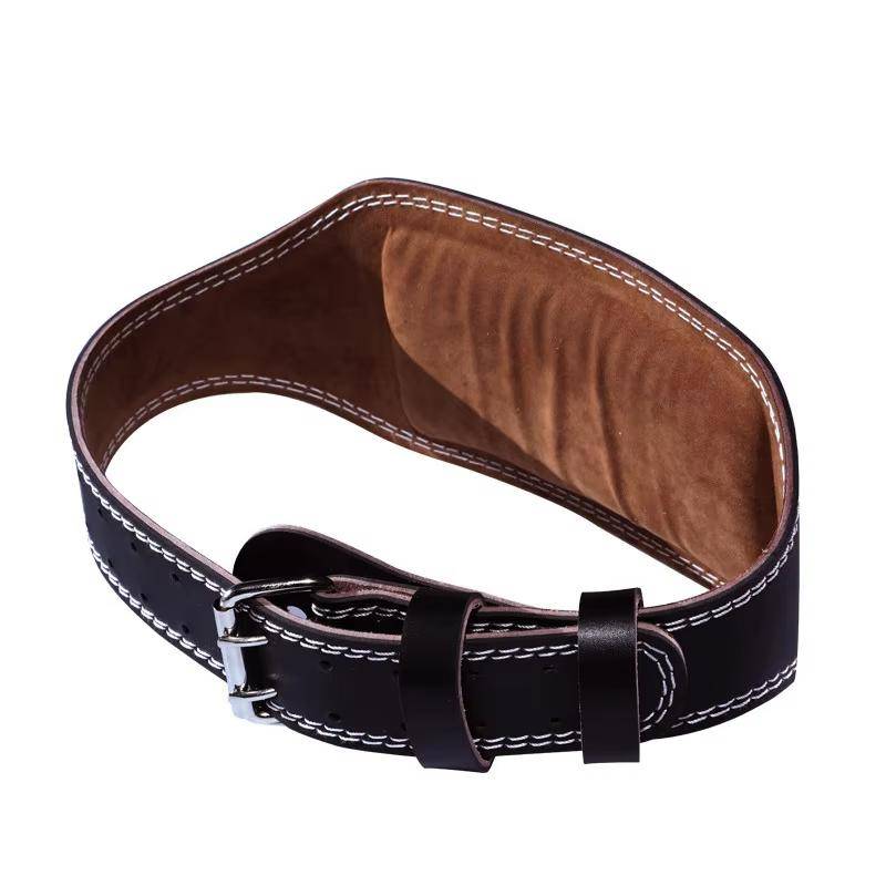 Pu Leather Professional Waist Support Belt for Weightlifting Fitness Training Deep Squat Hard Pull Sports Safety Protection S (Waist 70-90CM)