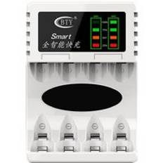 Universal led batteriladdare för aa / aaa ni-mh / ni-cd litium nimh batteri smart laddare intelligent snabb ledladdning - Flisa