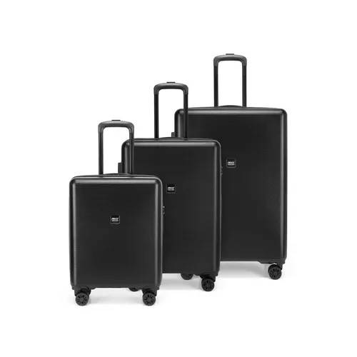 Airbox Resväskor AZ26 - 3-Set 55-65-75 cm Svart