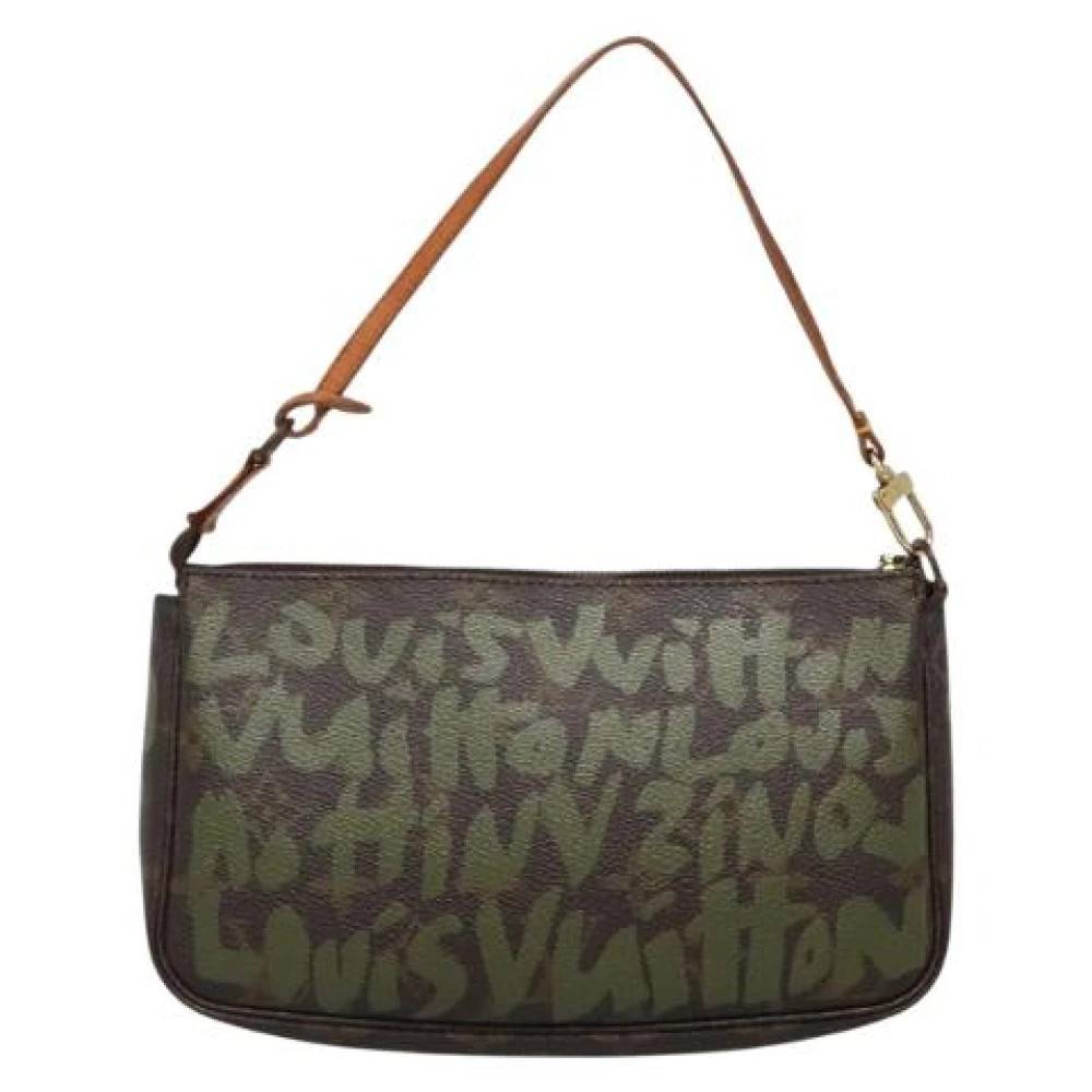 Louis Vuitton Vintage Pre-owned Vintage Skuldertaske - Vintage - Dame - Brun - ONE SIZE - Uld