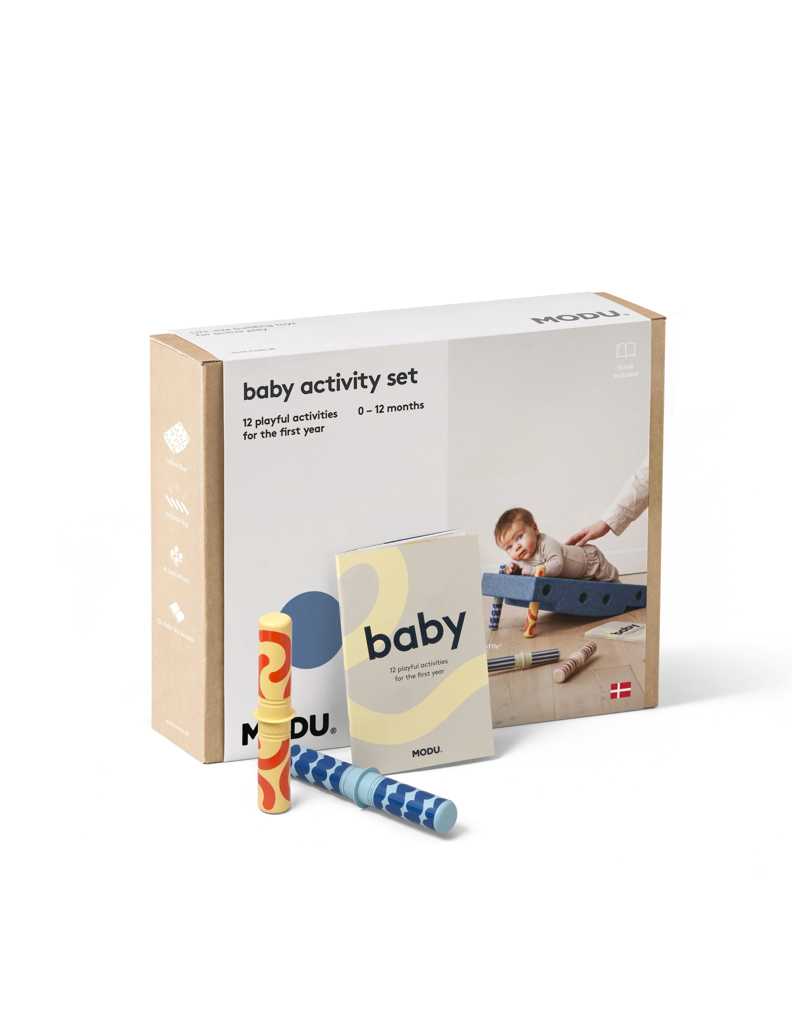 Baby Activity Set Ocean-Mint_Forest-Green