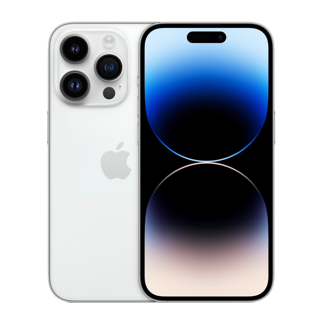 Apple iPhone 14 Pro - 128GB / Silver / Dual-SIM
