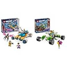 LEGO DREAMZzz Der Weltraumbuggy von Mr. Oz, Set mit Spielzeug-Auto oder Space Shuttle & DREAMZzz Mateos Geländeflitzer, Baue Strandbuggy oder Quadrokopter