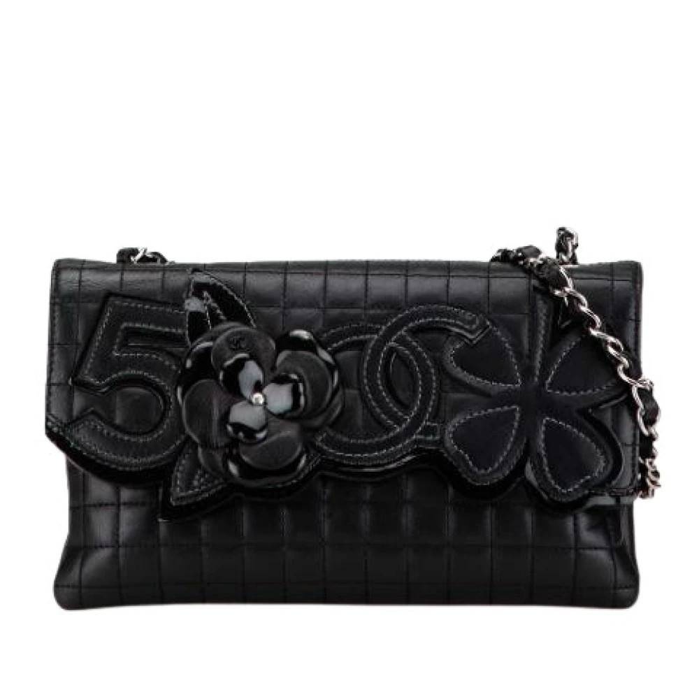 Chanel Vintage Pre-owned Vintage Quilted Shoulder Bag - Vintage - Dame - Sort - ONE SIZE - Uld