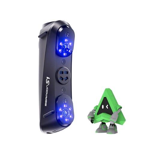 Creality Sermoon S1 Profi 3D Scanner, 0,02 mm Präzision, 90 FPS, Blaulaser + NIR, Für Reverse Engineering, CAD Design & 3D Druck