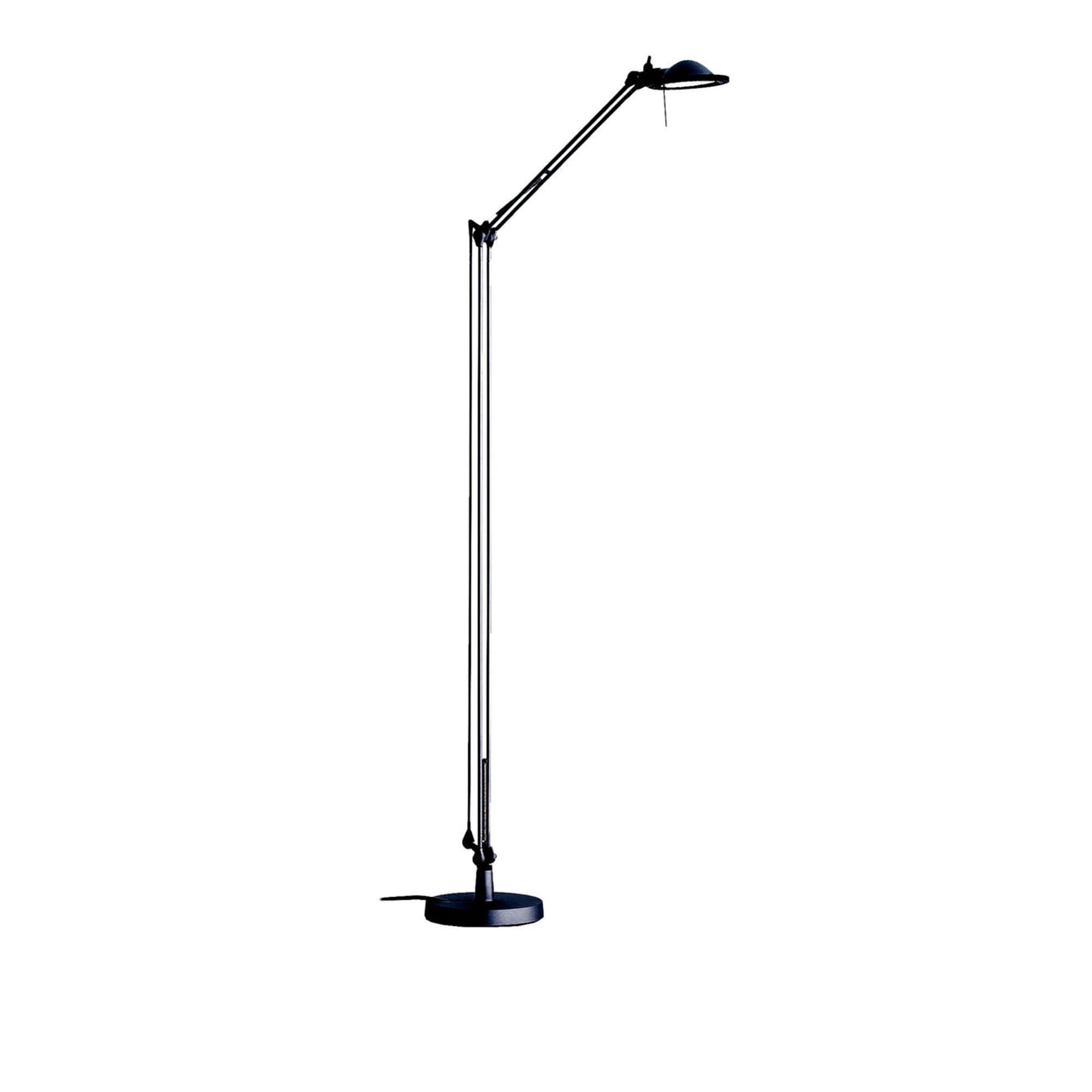 Luceplan - Berenice D12, Golvlampa, Svart, Svart - Läslampor - Alberto Meda,Paolo Rizzatto - Svart