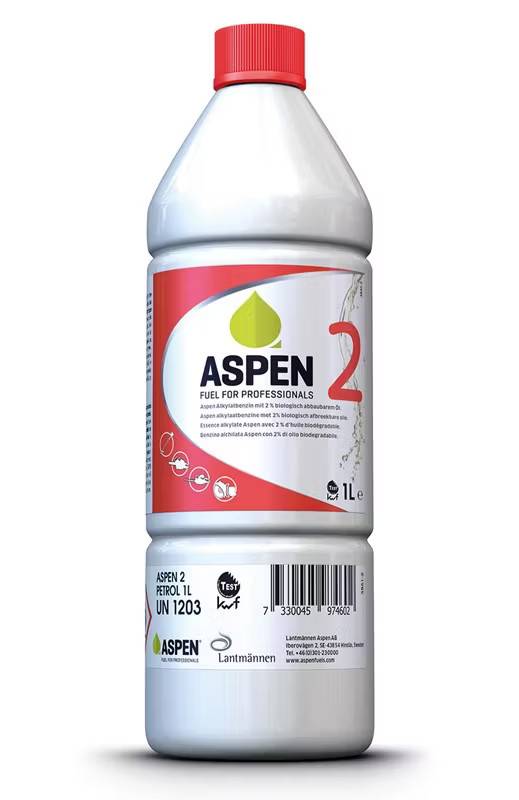 Aspen 2, 1 liter, Alkylatbensin