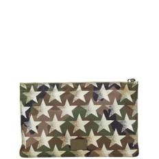 Valentino Vintage, Pre-owned, Herr, ONE Size, Läder, Pre-owned Canvas kuvertvskor
