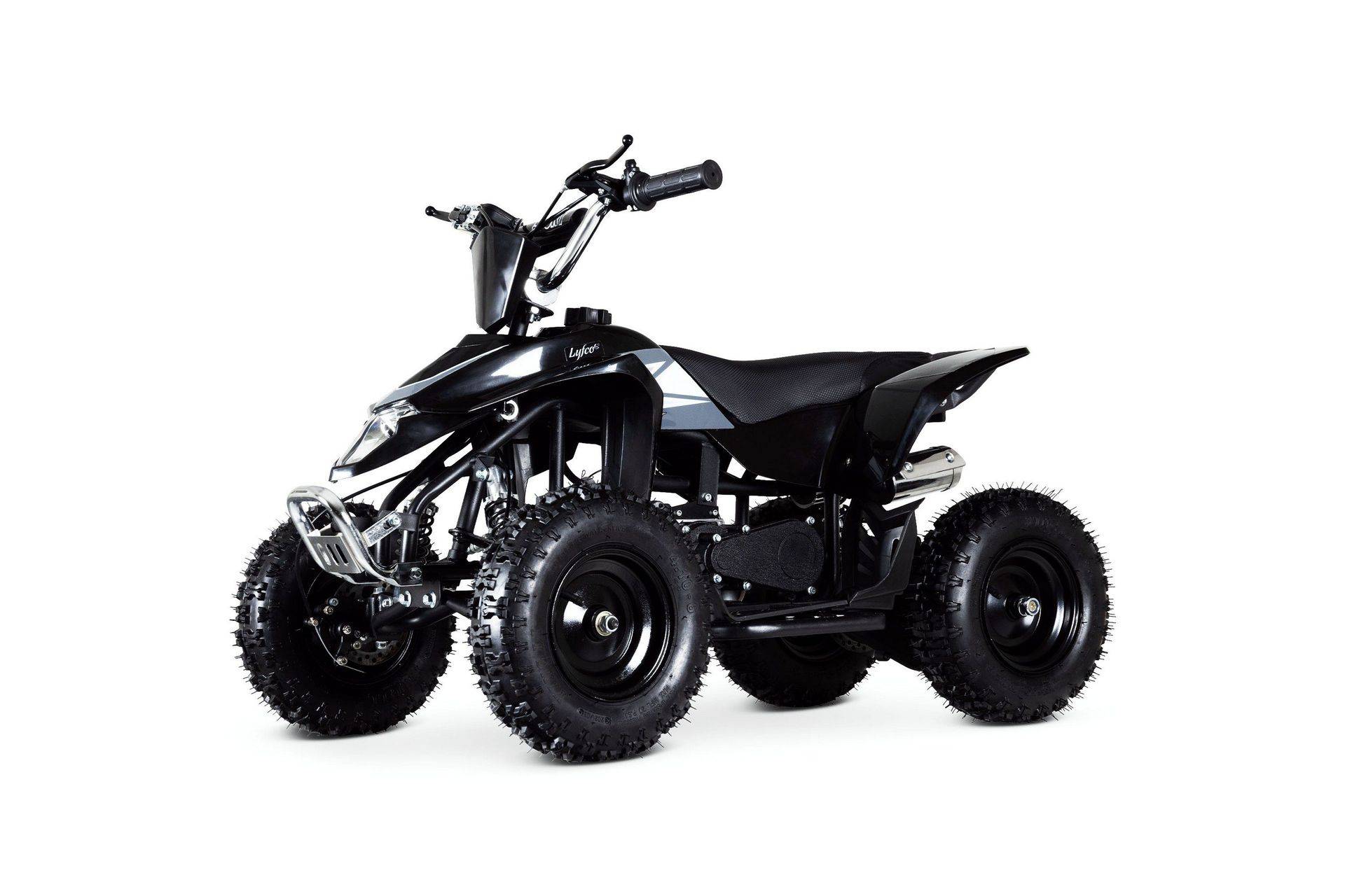 Bensin-driven Mini ATV Special Edition 49 CC - Lyfco & fyrhjuling Svart
