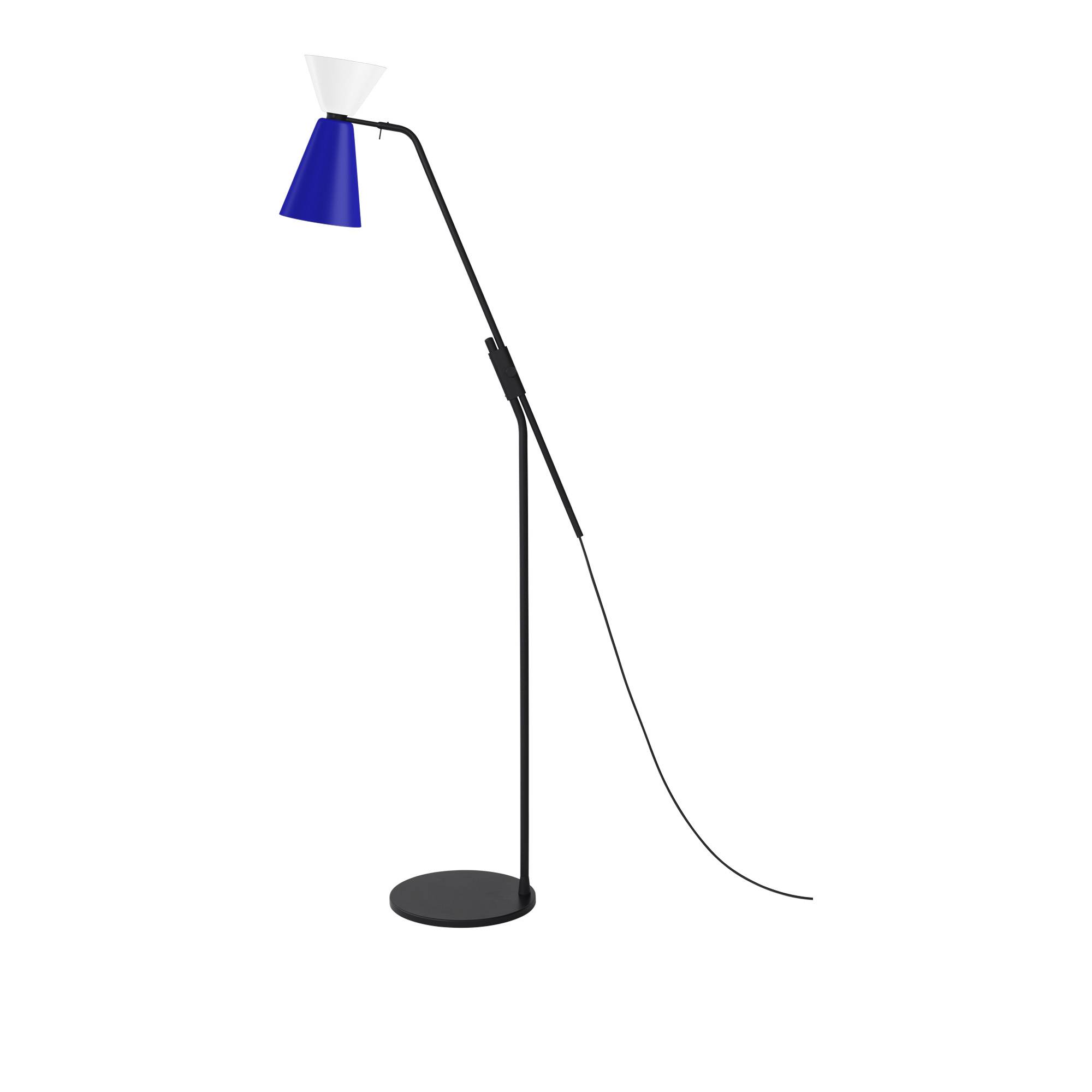 HEM - Alphabeta Floor Lamp - White/Blue - Läslampor - Luca Nichetto - Vit,Blå