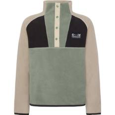 Didriksons Kids' Yokto Half Button 2 Light Moss, 160