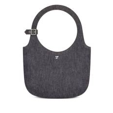 Courrèges - Holy totebag i denim - unisex - bomull/Elastan - one size - Grå