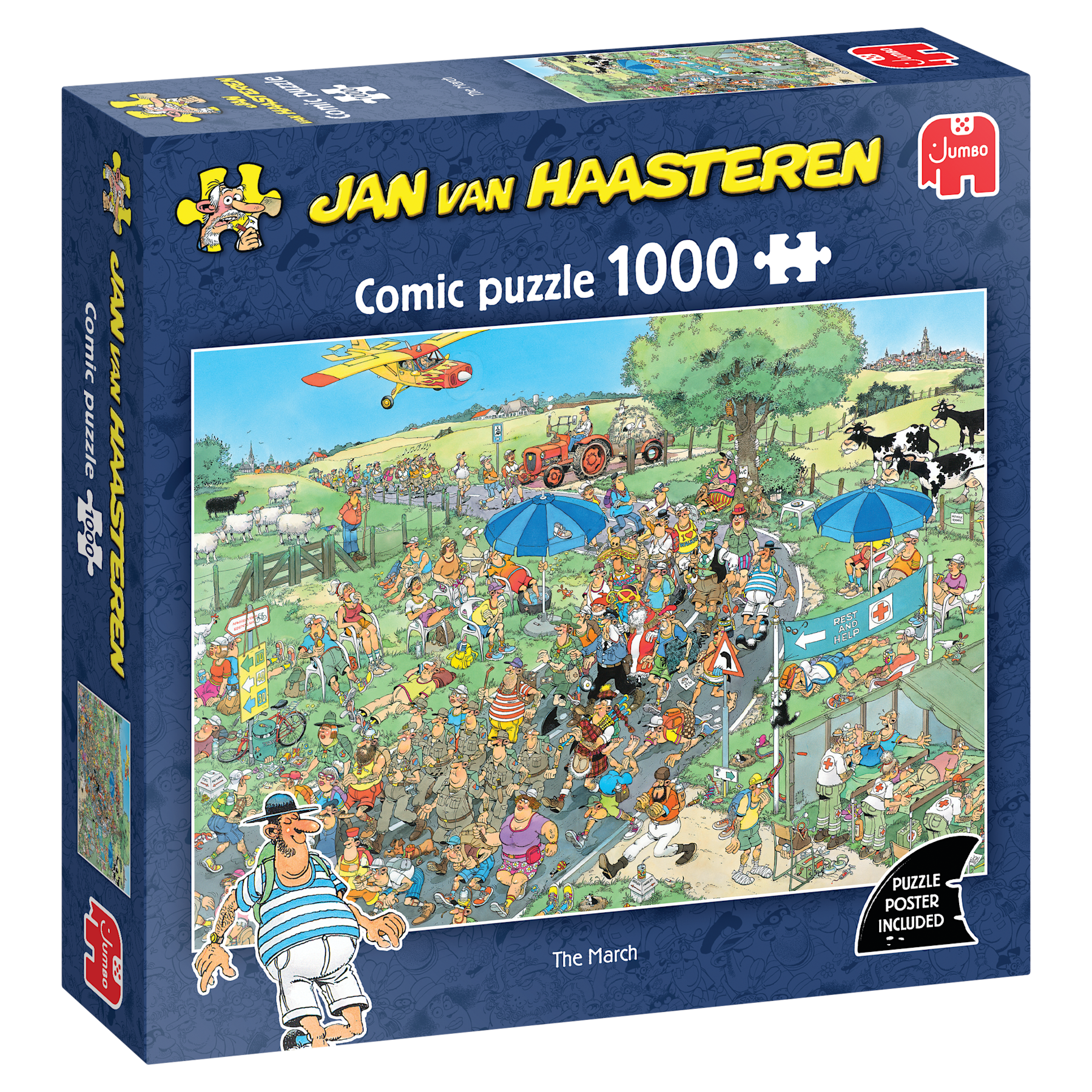 Jan Van Haasteren - The March (1000 Pieces)