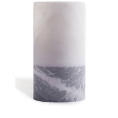 Bloc Studios - x Sunnei vinglas med färgblock - unisex - marble - one size - Vit