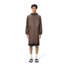 Rains Fishtail Parka W3 Kvinde Shade Regnjakker Str L - hos Magasin
