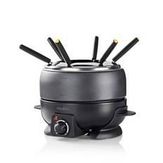 Fondue set | 6 Personer | 2.3 l | Justerbar temperaturkontroll | 800 W | Touch Handtag | Anti-halk botten | Överhettningsskydd