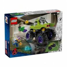 LEGO Hulk Dirt Bike Vs Thanos byggklossset, perfekt present till barn - 76312 (En-Storlek)