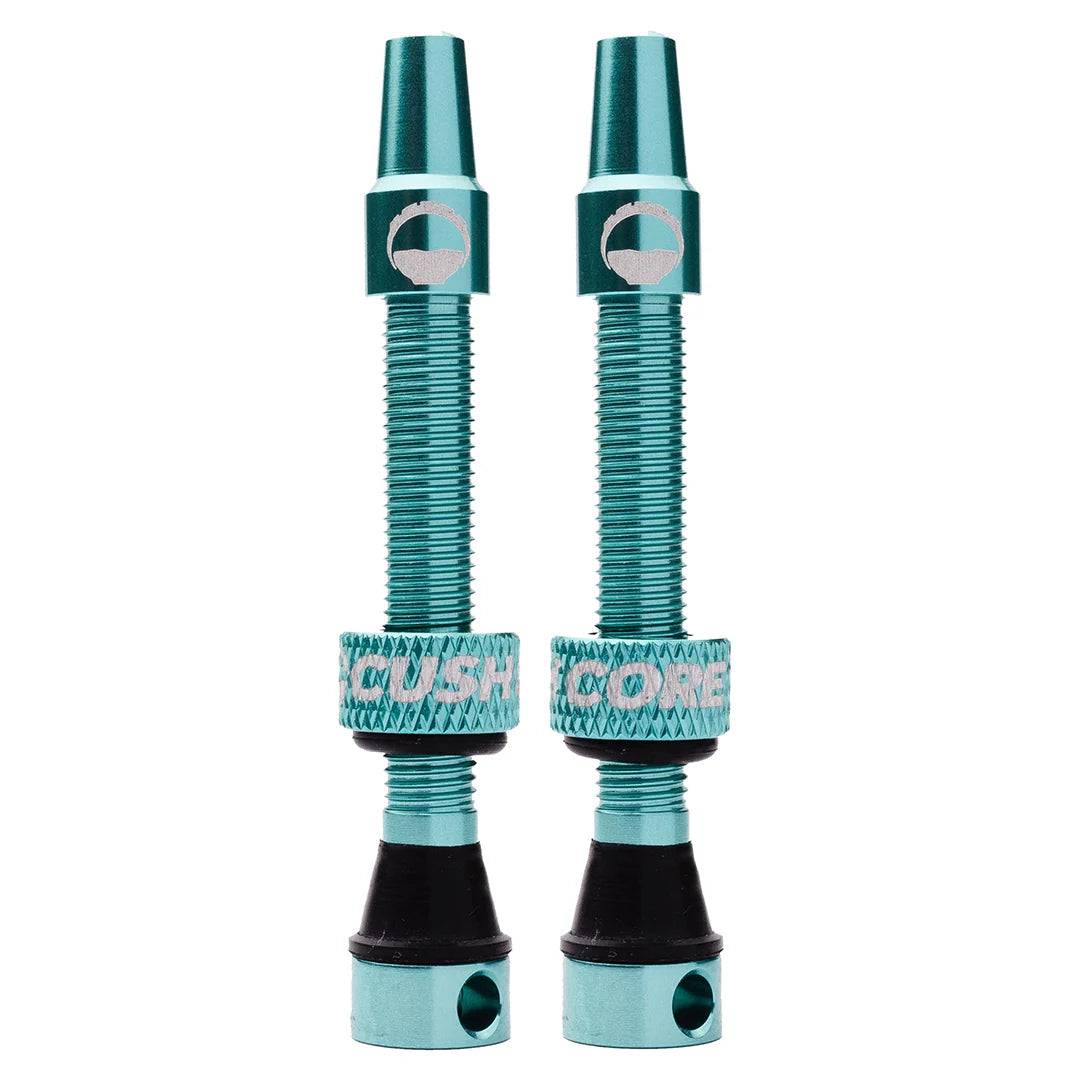Cush Core Presta Ventil - 44mm Air Valve Set, Turkos
