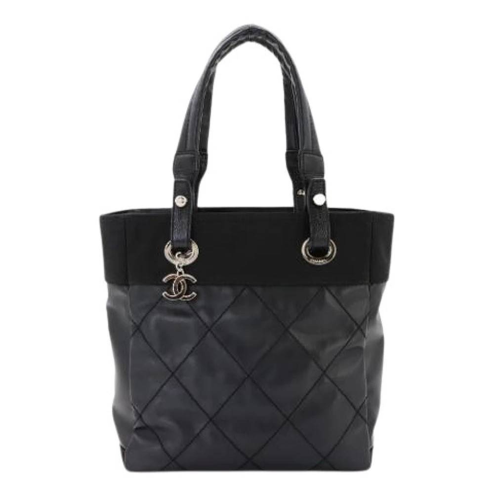 Chanel Vintage Pre-owned A34208 Paris Biarritz Tote Bag - Vintage - Dame - Sort - ONE SIZE - Uld