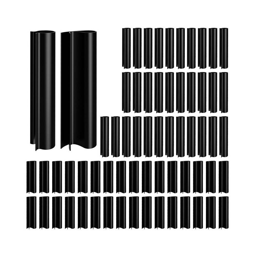64 Pcs Pool Cover Clips, 2 Shapes Winter Swimming Pool Cover Clamps for Above Ground Pools 4.7Inch Pool Wind Guard Clips