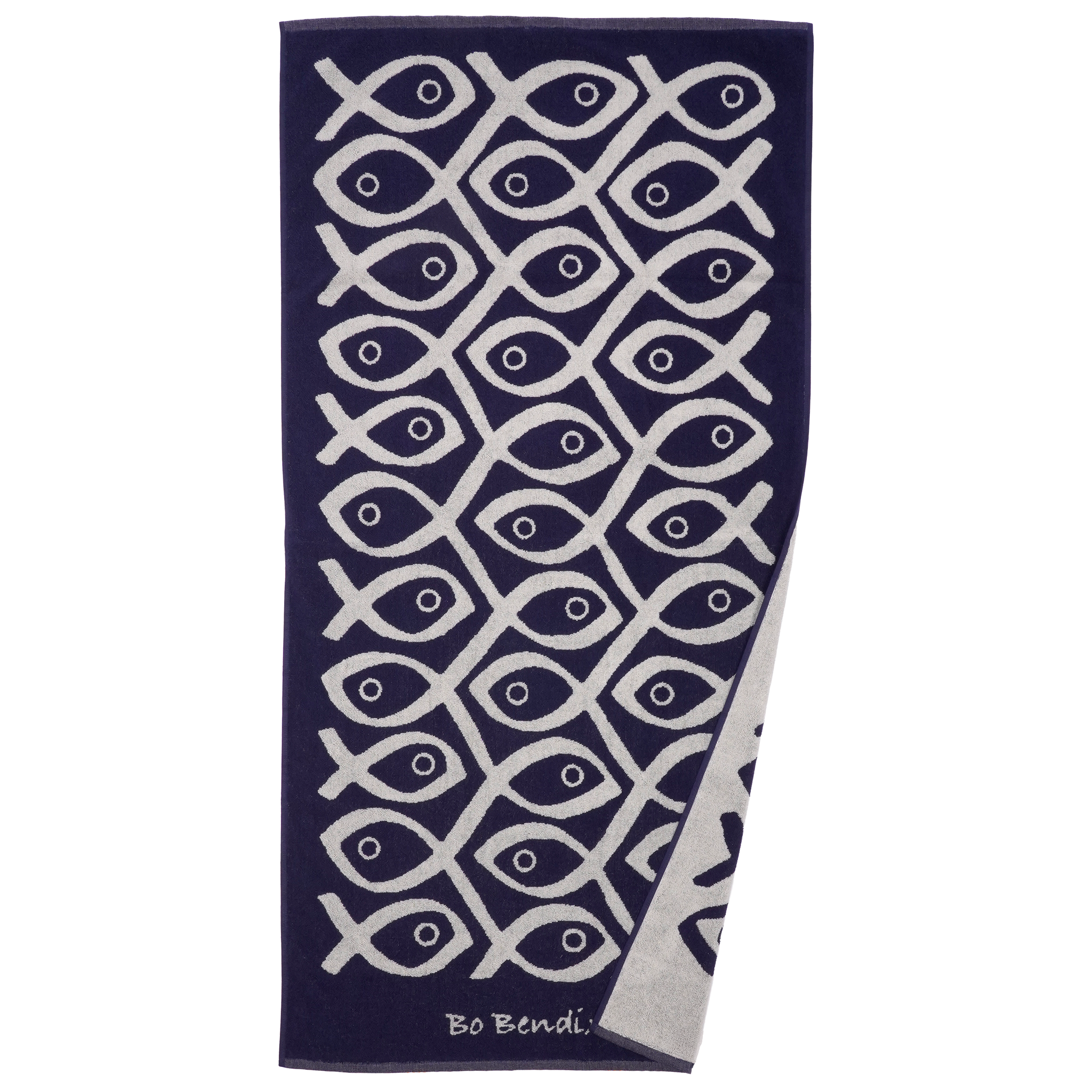 HÅNDKLÆDE SUSHI NAVY 70 x 140 - Default Title