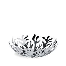 Alessi - Mediterraneo fruktskål - unisex - rostfritt stål - one size - Silverfärgad