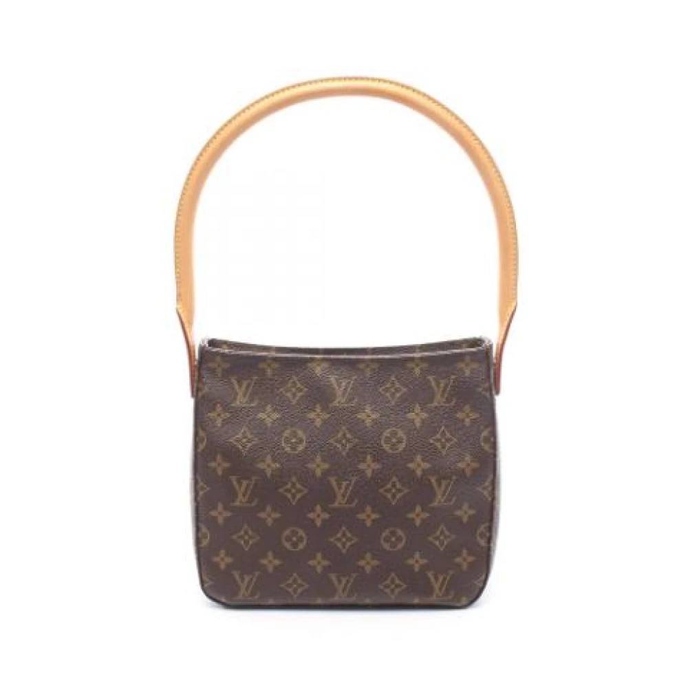 Louis Vuitton Vintage Pre-owned Vintage Monogram Canvas Skuldertaske - Vintage - Dame - Brun - ONE SIZE - Uld