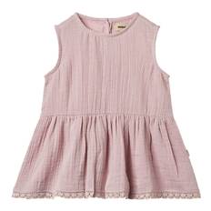 Wheat Top - Musselin - Bea - Lavender Mist m. Blonder - Wheat - 7 år (122) - T-Shirt