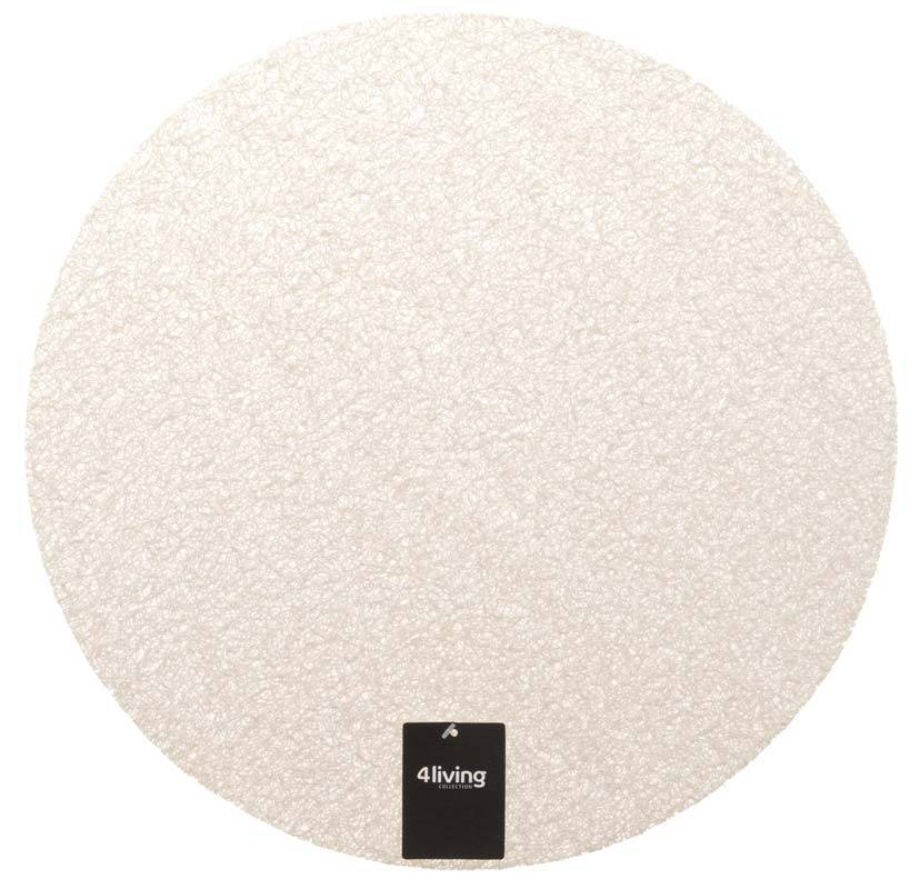 Bordstablett 38 cm - Vit