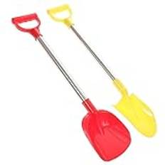 HAWILLOSCH 1 Set Snöbollsklämma Multifunktions Avisningsskyffel Barn Snöskyffel Barn Strandleksaker Sand Spade Spade Leksak Lera Borttagning Spade Plast Snöskyfflar Sand Spade