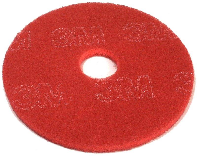 Golvvårdsrondell 3M Röd 18 Inch