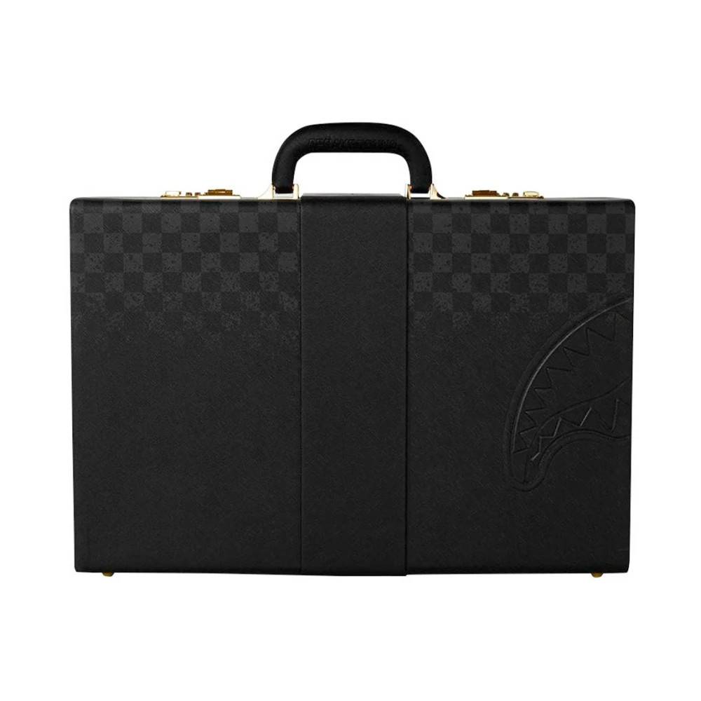 SPRAYGROUND Spritz Black Briefcase - Tasker - Herre - Sort - ONE SIZE - Læder