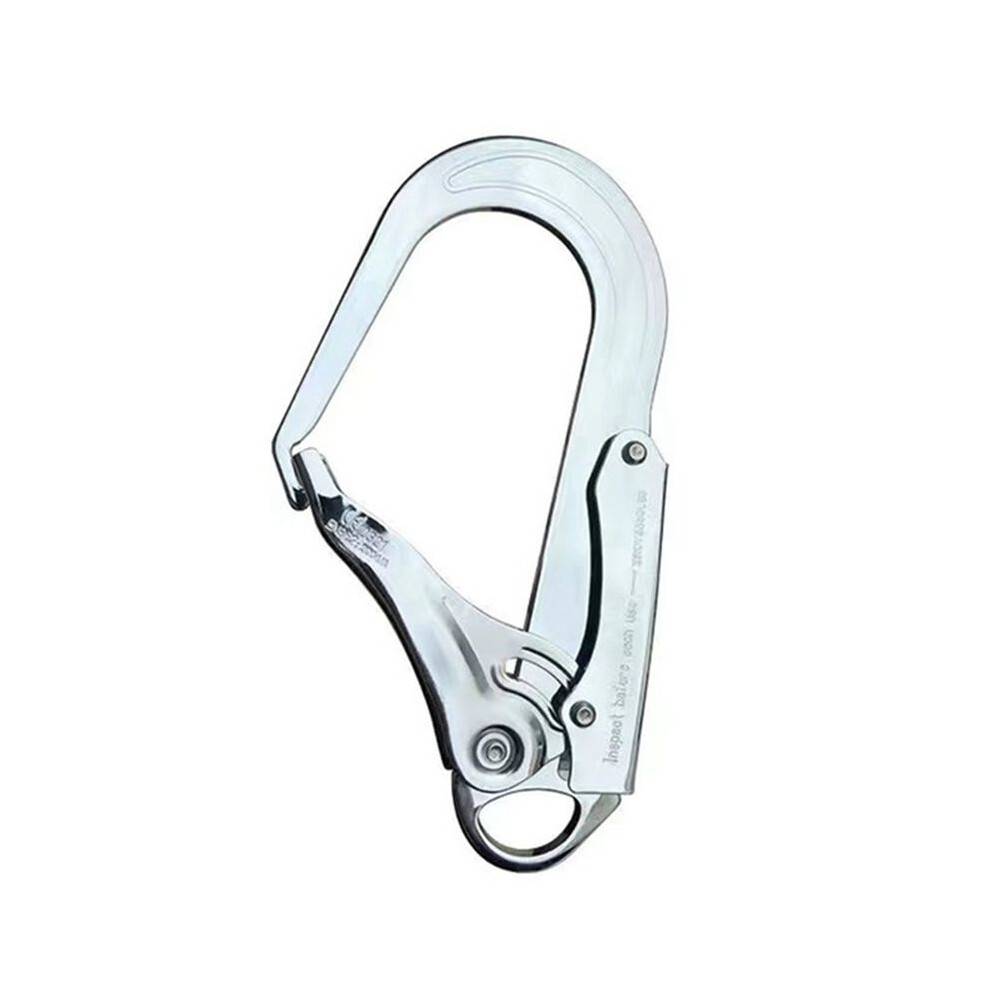 Carabiner Rock Climbing Mountain Landing 25kN High Altitude Operation Equipment Outdoor Buckle Hook Chromate Treatment
