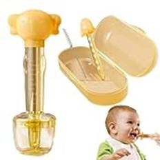 Baby medicin spruta, läkemedelsdispenser för spädbarn – baby nappdispenser | vätskemedicindispenser för spädbarn för att mata frukt- och grönsaksjuicer