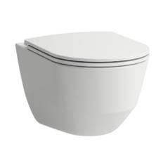 Laufen Pro Rimless væghængt toilet INKL Slim toiletsæde m/softclose og quick-release