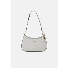 Guess NOELLE TOP ZIP SHOULDER BAG - Håndtasker - dove