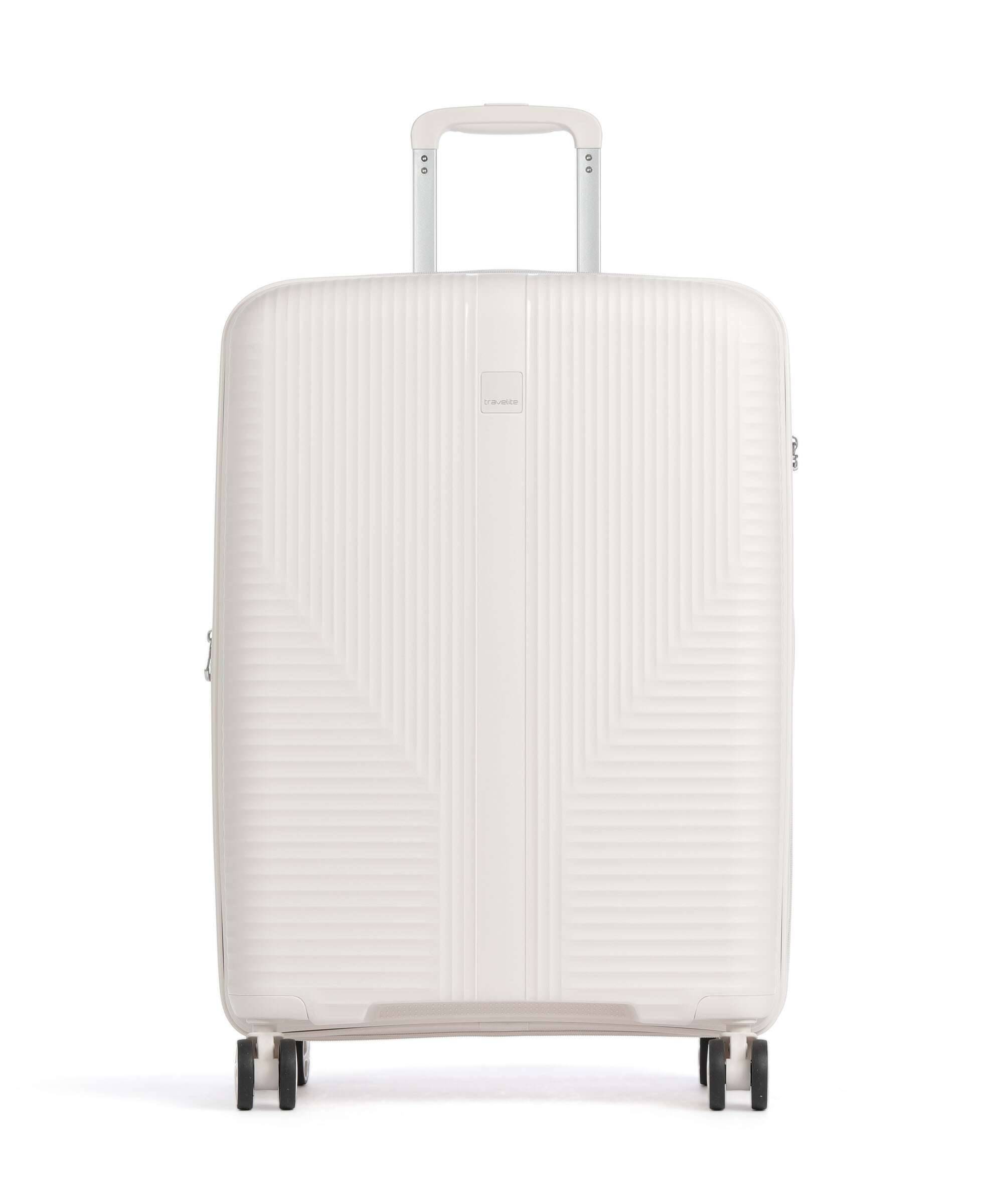 Travelite Air Stripe Kuffert med 4 hjul offwhite