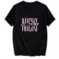 CLOOCL-100-Cotton-T-shirt-Fashion-Brands-Singer-Nicki-Minaj-Short-Sleeve-Harajuku-T-shirt-Men(1) Black L