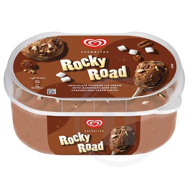 Rocky Road is m. chokolade