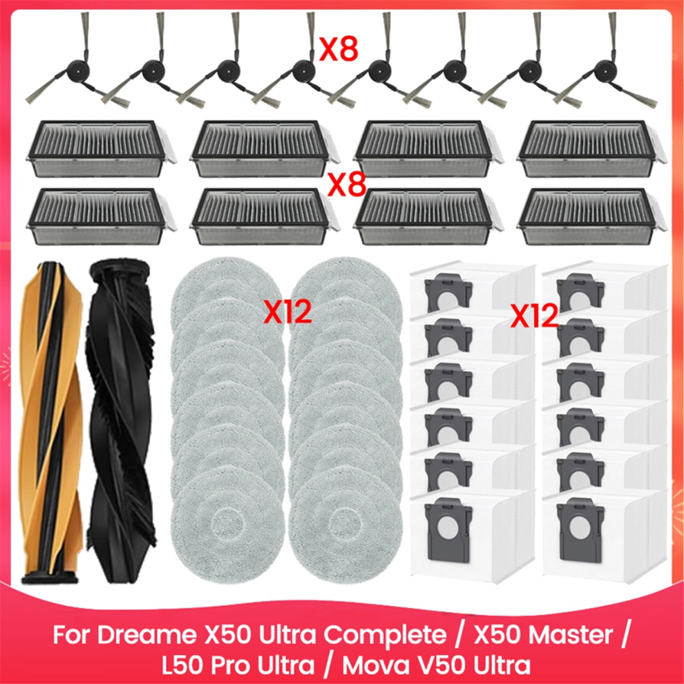 Til Dreame X50 Ultra Complete/X50 Master tilbehør