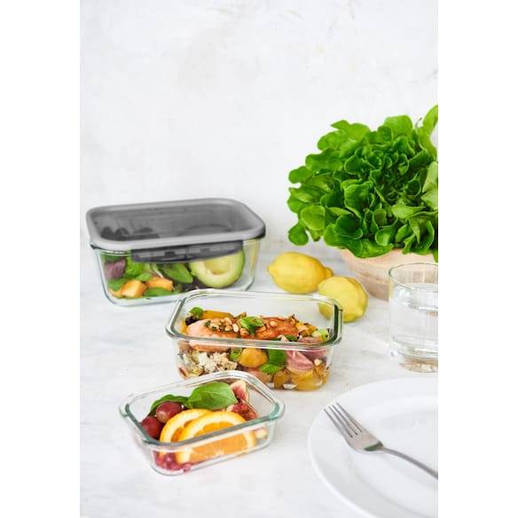 Matförvaring SMARTSTORE glas 1,6L 6st