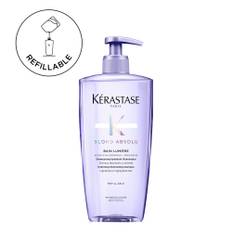 Blond Absolu Bain Lumière Shampoo Ricaricabile Illuminante Capelli Biondi o Decolorati 500 ml Capelli chiari Flacone