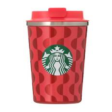 Starbucks STARBUCKS Holiday 2024 Stainless Steel Tumbler Red 355ml Tumbler Coffee Starbucks Christmas 2024 Red Water Bottle Present Gift