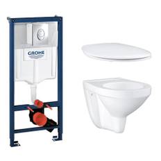 Grohe Bau vägghängt toalettpaket, vit